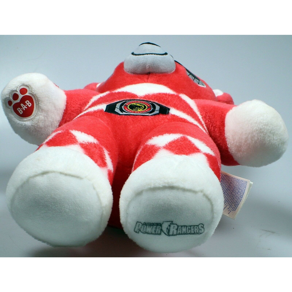 Build A Bear 16" Plush Limited Edition Power Rangers Red Ranger Battlizer Rookie - Picture 6 of 12